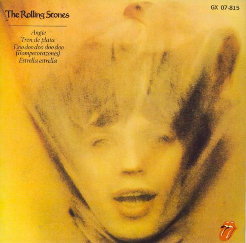 The Rolling Stones Angie 7" vinyl single (7 inch record / 45) Mexican ROL07AN123740