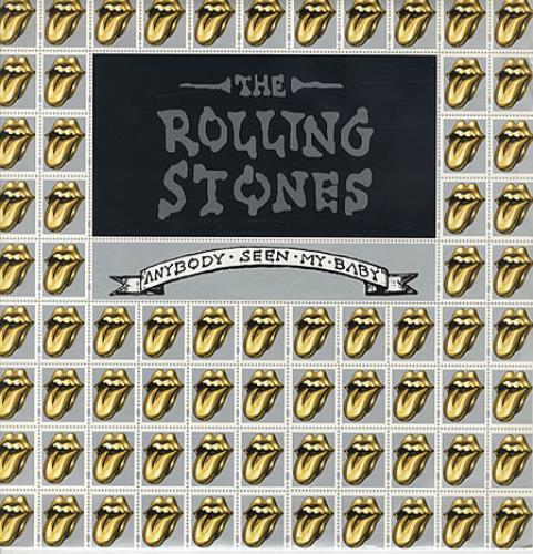 The Rolling Stones Anybody Seen My Baby - export 12" vinyl single (12 inch record / Maxi-single) UK ROL12AN172219