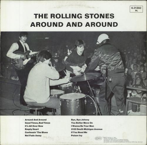 The Rolling Stones Around And Around - Decca vinyl LP album (LP record) German ROLLPAR77722