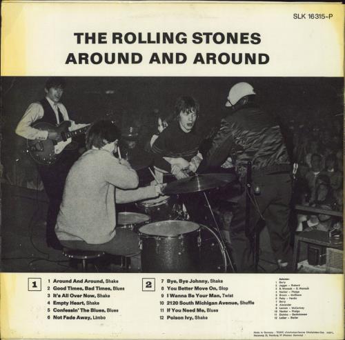 The Rolling Stones Around And Around - VG vinyl LP album (LP record) German ROLLPAR798815