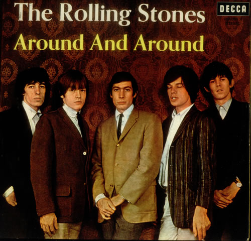 The Rolling Stones Around And Around vinyl LP album (LP record) French ROLLPAR548052
