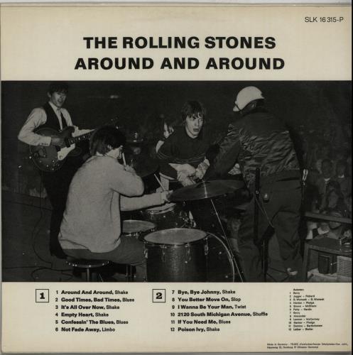 The Rolling Stones Around And Around vinyl LP album (LP record) German ROLLPAR653362