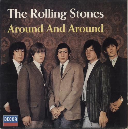 The Rolling Stones Around And Around vinyl LP album (LP record) Italian ROLLPAR863924