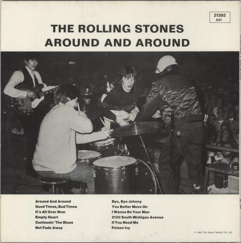 The Rolling Stones Around And Around vinyl LP album (LP record) Italian ROLLPAR863924
