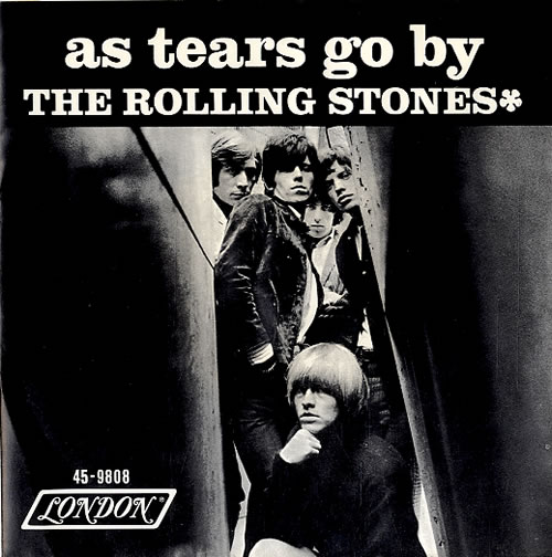 The Rolling Stones As Tears Go By 7" vinyl single (7 inch record / 45) US ROL07AS592461