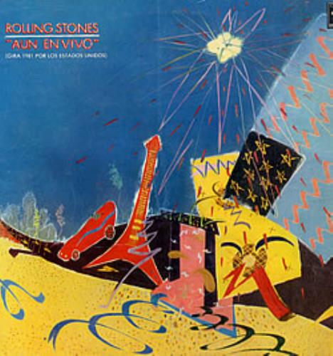 The Rolling Stones Aun En Vivo vinyl LP album (LP record) Argentinean ROLLPAU238503