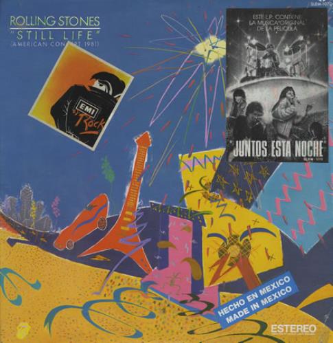 The Rolling Stones Aun Vivos - Still Life vinyl LP album (LP record) Mexican ROLLPAU266009