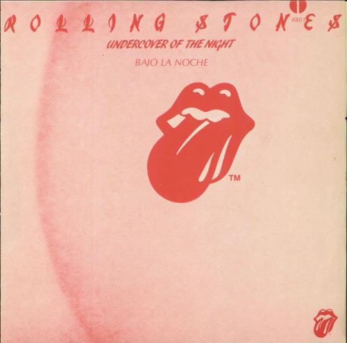 The Rolling Stones Bajo La Noche - Undercover 7" vinyl single (7 inch record / 45) Mexican ROL07BA156401