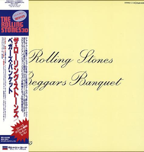 The Rolling Stones Beggars Banquet vinyl LP album (LP record) Japanese ROLLPBE166873