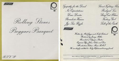 The Rolling Stones Beggars Banquet vinyl LP album (LP record) Mexican ROLLPBE347860