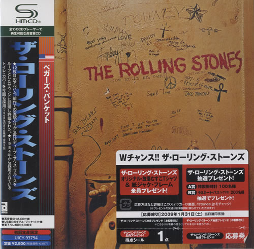 The Rolling Stones Beggars Banquet SHM CD Japanese ROLHMBE452364