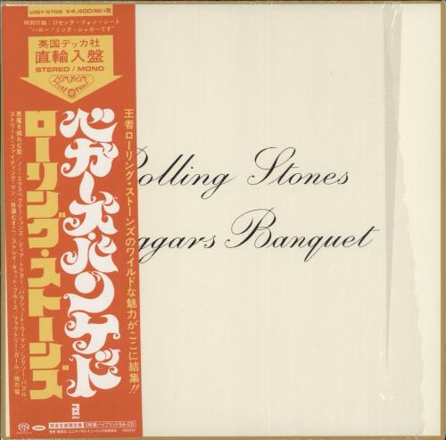 The Rolling Stones Beggars Banquet super audio CD SACD Japanese ROLSABE876132