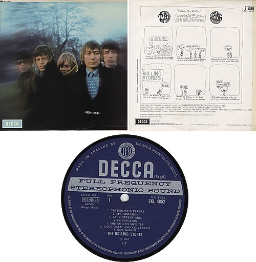 The Rolling Stones Between The Buttons - 1st [b] vinyl LP album (LP record) UK ROLLPBE324359