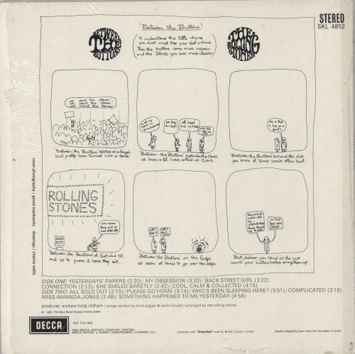 The Rolling Stones Between The Buttons - 3rd - Shrink vinyl LP album (LP record) UK ROLLPBE868385