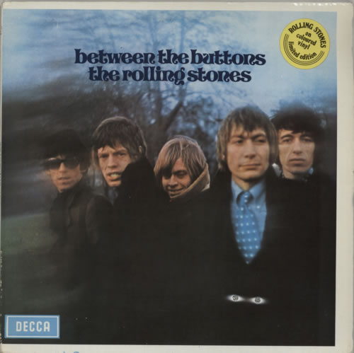 The Rolling Stones Between The Buttons - Yellow Vinyl vinyl LP album (LP record) Dutch ROLLPBE79929