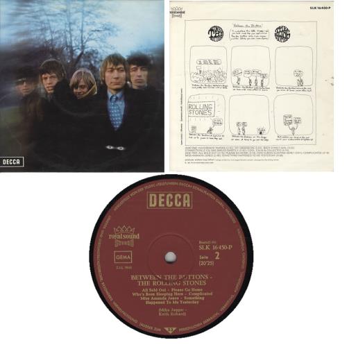 The Rolling Stones Between The Buttons vinyl LP album (LP record) German ROLLPBE344128
