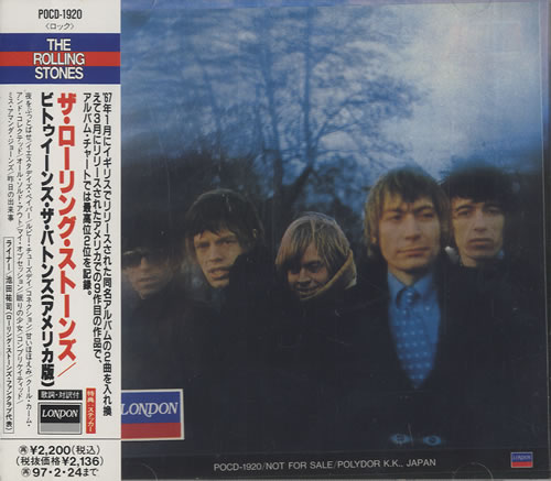 The Rolling Stones Between The Buttons CD album (CDLP) Japanese ROLCDBE455385