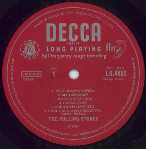 The Rolling Stones Between The Buttons vinyl LP album (LP record) UK ROLLPBE793274