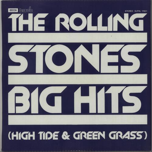 The Rolling Stones Big Hits (High Tide & Green Grass) vinyl LP album (LP record) Hungarian ROLLPBI87424