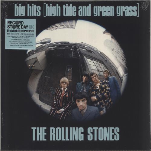 The Rolling Stones Big Hits (High Tide And Green Grass) RSD19 - 180gram Green Vinyl - Sealed vinyl LP album (LP record) UK ROLLPBI718424