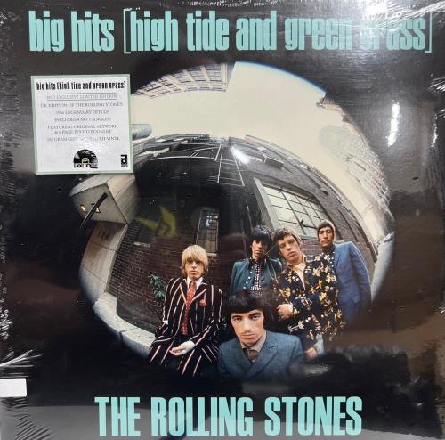The Rolling Stones Big Hits (High Tide And Green Grass) RSD19 - Green Vinyl - Sealed vinyl LP album (LP record) US ROLLPBI817818