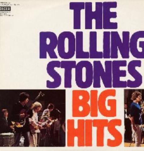 The Rolling Stones Big Hits - Deutscher Schallplattenclub vinyl LP album (LP record) German ROLLPBI134548