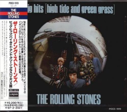The Rolling Stones Big Hits [High Tide And Green Grass] CD album (CDLP) Japanese ROLCDBI331517