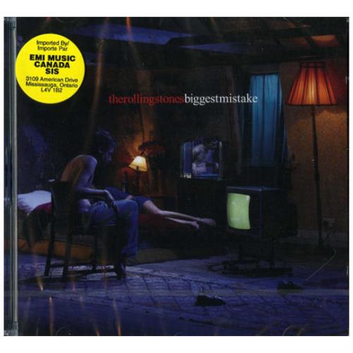 The Rolling Stones Biggest Mistake CD single (CD5 / 5") Canadian ROLC5BI384371