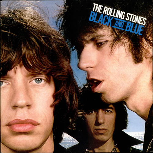 The Rolling Stones Black And Blue - Blue Vinyl vinyl LP album (LP record) Dutch ROLLPBL259738