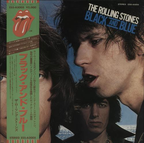 The Rolling Stones Black And Blue vinyl LP album (LP record) Japanese ROLLPBL123821