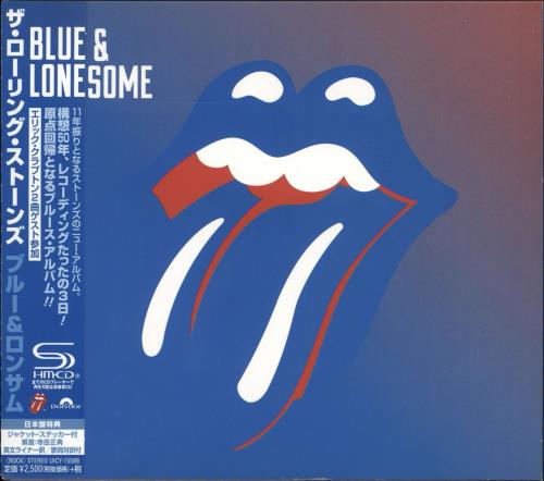 The Rolling Stones Blue & Lonesome SHM CD Japanese ROLHMBL715675