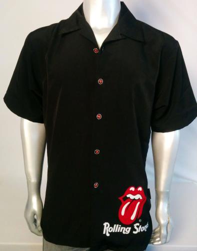 The Rolling Stones Bowling Shirt clothing US ROLMCBO678104