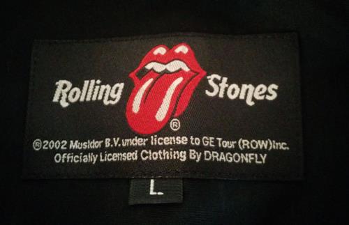 The Rolling Stones Bowling Shirt clothing US ROLMCBO678104