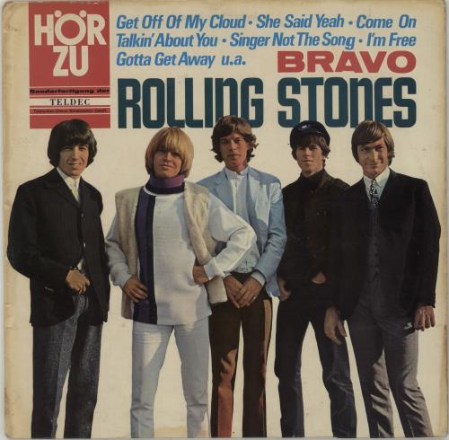 The Rolling Stones Bravo - VG vinyl LP album (LP record) German ROLLPBR544509