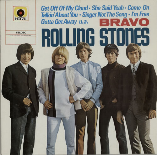 The Rolling Stones Bravo vinyl LP album (LP record) German ROLLPBR77727