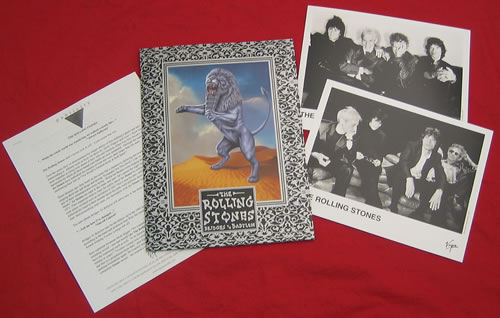 The Rolling Stones Bridges To Babylon media press pack US ROLPPBR253904