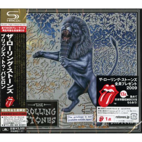 The Rolling Stones Bridges To Babylon SHM CD Japanese ROLHMBR468198