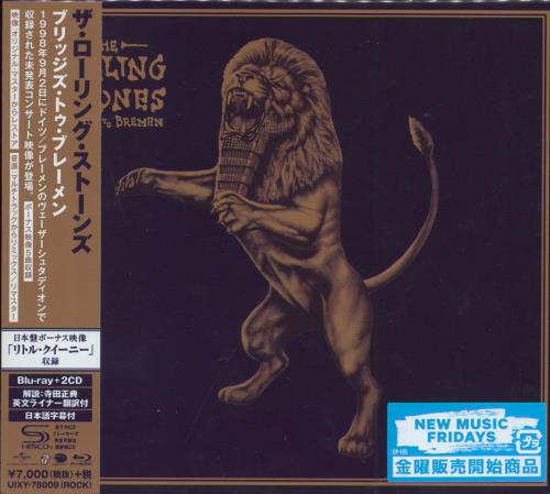 The Rolling Stones Bridges To Bremen 2-disc CD/DVD set Japanese ROL2DBR783239