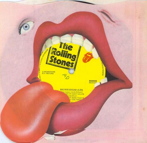 The Rolling Stones Brown Sugar - Solid - wol 7" vinyl single (7 inch record / 45) UK ROL07BR812584