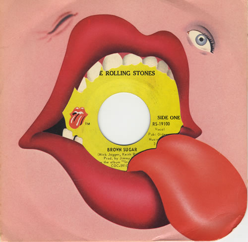 The Rolling Stones Brown Sugar 7" vinyl single (7 inch record / 45) Canadian ROL07BR399415
