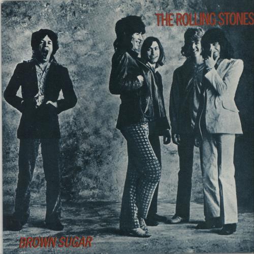 The Rolling Stones Brown Sugar 7" vinyl single (7 inch record / 45) Spanish ROL07BR645710