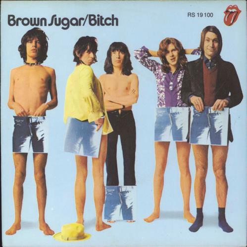 The Rolling Stones Brown Sugar 7" vinyl single (7 inch record / 45) German ROL07BR792367