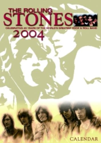 The Rolling Stones Calendar 2004 calendar UK ROLCACA251682