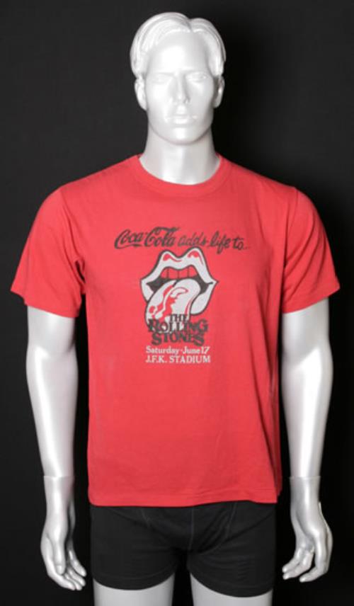 The Rolling Stones Coca-Cola Adds Life To ... t-shirt US ROLTSCO540749