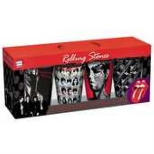 The Rolling Stones Collector's Series Pint Glass 4-Pack memorabilia US ROLMMCO384331