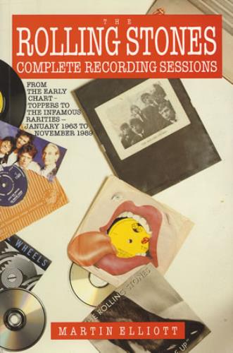 The Rolling Stones Complete Recording Sessions book UK ROLBKCO370667