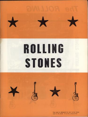 The Rolling Stones Concert Souvenir Programme tour programme UK ROLTRCO778690