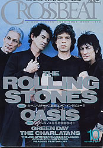 The Rolling Stones Crossbeat - October 1997 magazine Japanese ROLMACR272442
