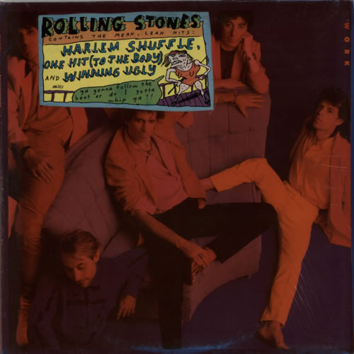 The Rolling Stones Dirty Work - Shrink vinyl LP album (LP record) Dutch ROLLPDI607927