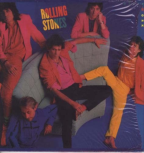 The Rolling Stones Dirty Work vinyl LP album (LP record) Spanish ROLLPDI185182